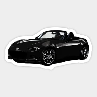 Miata MX5 IV BLACK Sticker